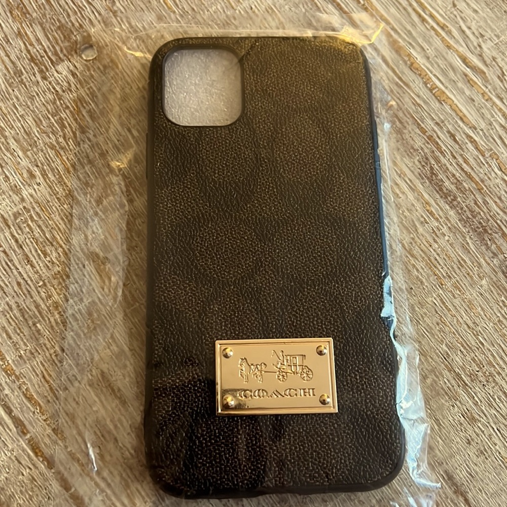Brand new IPhone 12 Pro 6.1 in Coach Case. Never used!